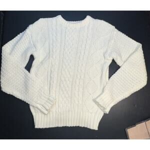 Claybrooke Sweater Women’s Size S Ivory Color